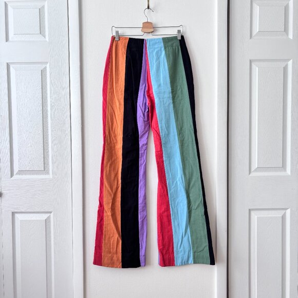 Alix Of Bohemia Charlie Striped Flare Leg Pants - Picture 5 of 6